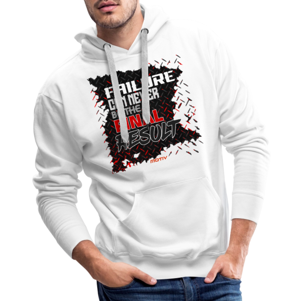 FINAL RESULT Premium Quality Hoodie - white