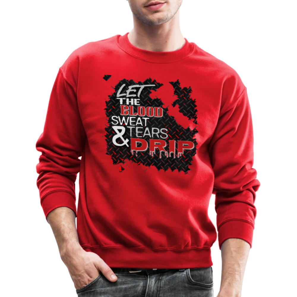 BLOOD SWEAT & TEARS Crewneck Sweatshirt - red