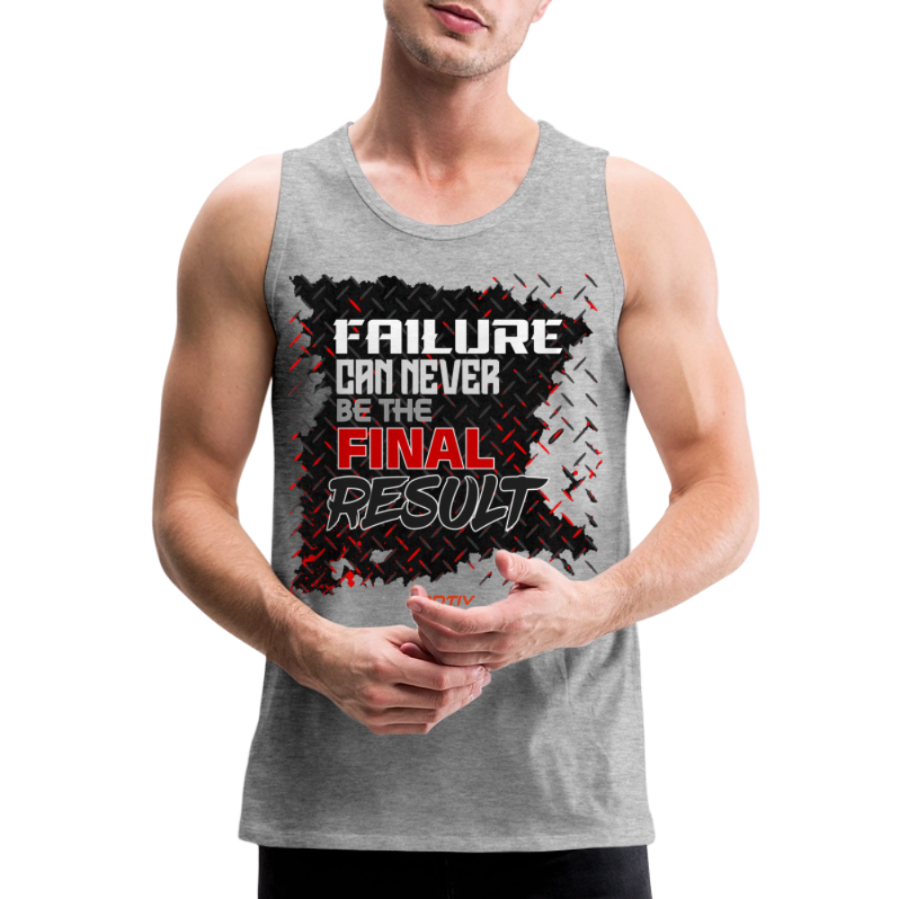 FINAL RESULT Cotton/Poly T-Shirt by Next Level - heather gray