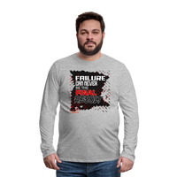 Men's FINAL RESULT Premium Long Sleeve T-Shirt - heather gray