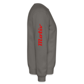 LIFE IS A GAME Crewneck Sweatshirt - asphalt gray