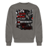 LIFE IS A GAME Crewneck Sweatshirt - asphalt gray