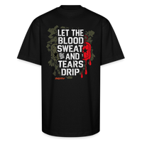 BLOOD SWEAT & TEARS men's Oversized T-Shirt - black