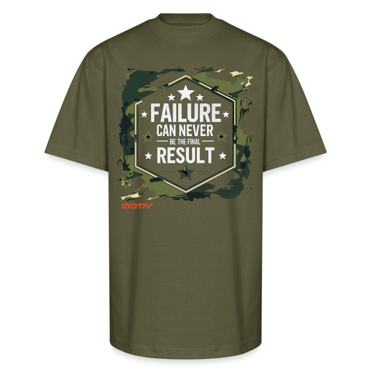 Final Result long premium quality T-Shirt - classic olive