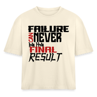 FINAL RESULT Women's Cropped T-Shirt - ivory