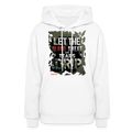 BLOOD SWEAT AND TEARS Women's Premium Quality  Hoodie - white