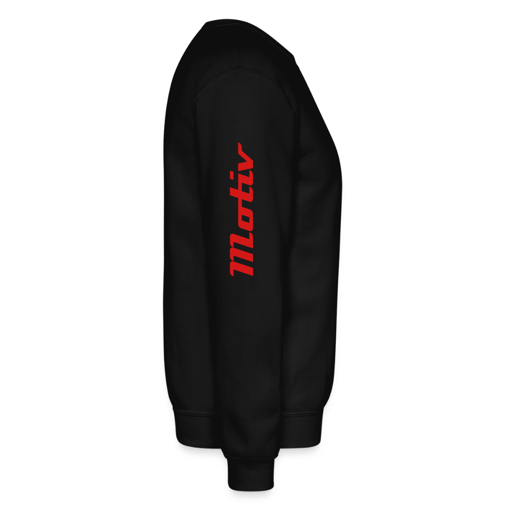 LIFE IS A GAME Crewneck Sweatshirt - black