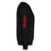 LIFE IS A GAME Crewneck Sweatshirt - black