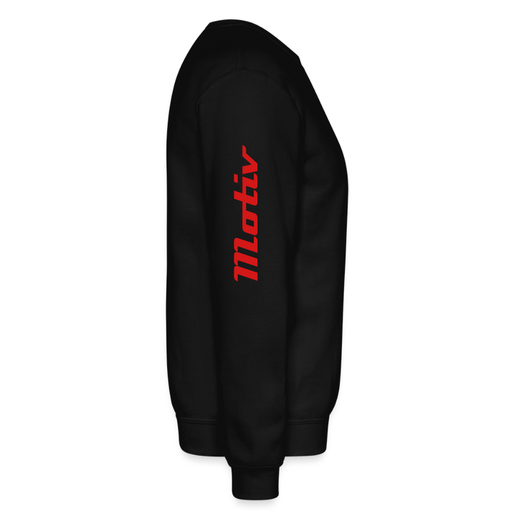 LIFE IS A GAME Crewneck Sweatshirt - black