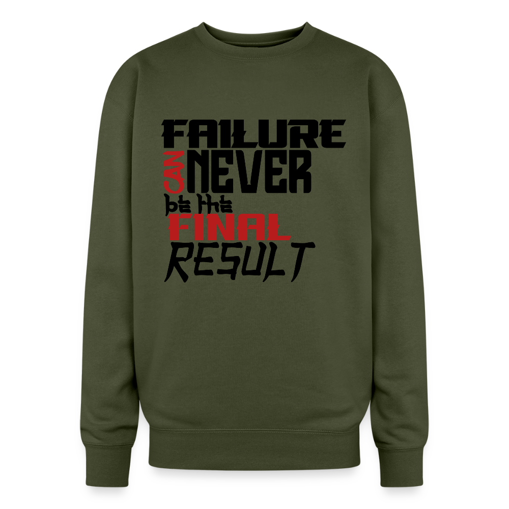 FINAL RESULT Oversized Crewneck Sweatshirt - olive green