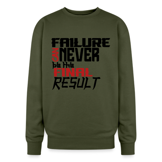 FINAL RESULT Oversized Crewneck Sweatshirt - olive green