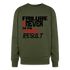 FINAL RESULT Oversized Crewneck Sweatshirt - olive green