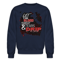 BLOOD SWEAT & TEARS Crewneck Sweatshirt - navy