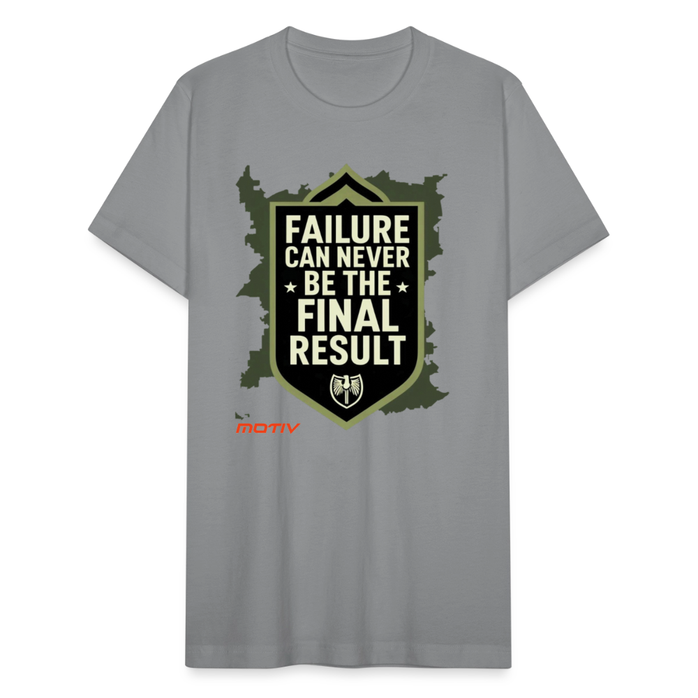 Final Result Jersey T-Shirt by Bella + Canvas - slate