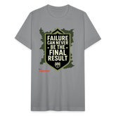 Final Result Jersey T-Shirt by Bella + Canvas - slate