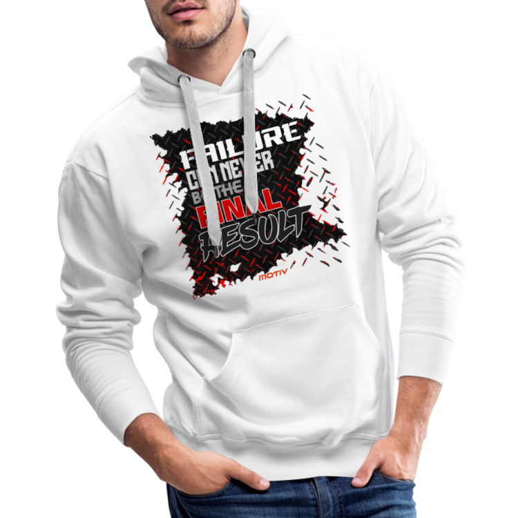 FINAL RESULT Premium Quality Hoodie - white