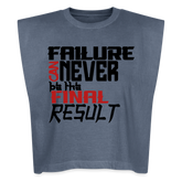 FINAL RESULT Washed Women´s Muscle Tank Top - faded navy