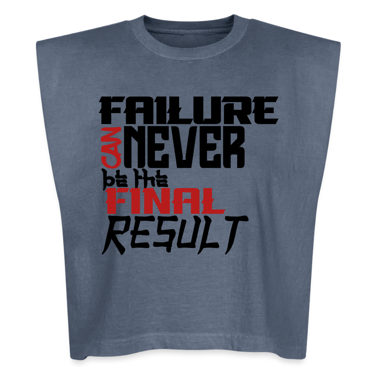 FINAL RESULT Washed Women´s Muscle Tank Top - faded navy