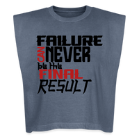 FINAL RESULT Washed Women´s Muscle Tank Top - faded navy