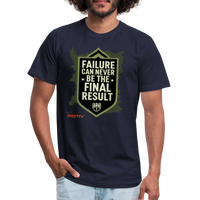 Final Result Jersey T-Shirt by Bella + Canvas - navy