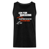 Aim For Success Men’s Premium Tank - charcoal grey