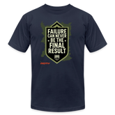 Final Result Jersey T-Shirt by Bella + Canvas - navy