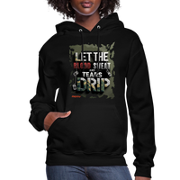 BLOOD SWEAT AND TEARS Women's Premium Quality  Hoodie - black