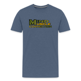 Mind Muscle Connection - heather blue