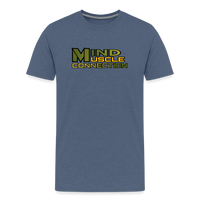 Mind Muscle Connection - heather blue
