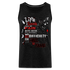 LIFE IS A GAME Men’s Premium Tank - charcoal grey
