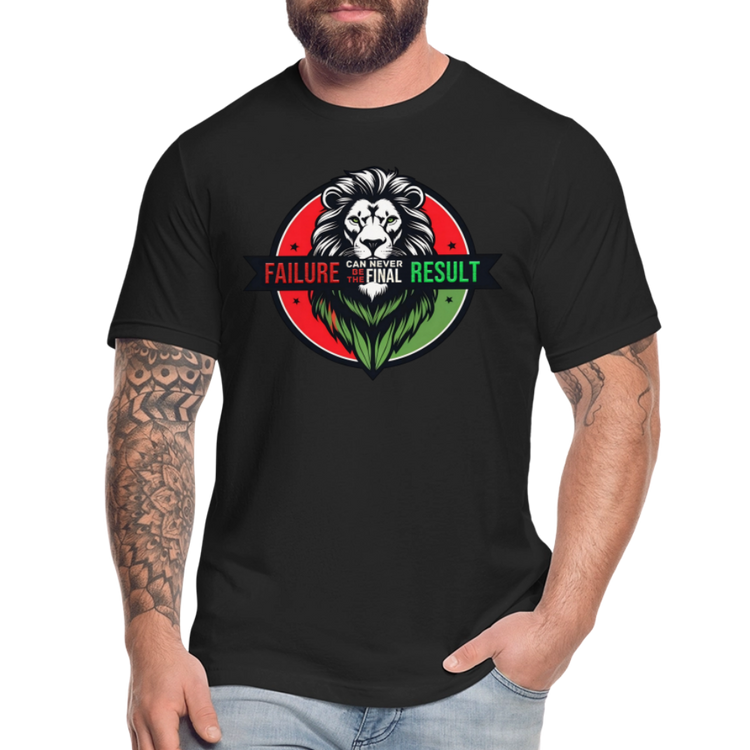 THE FINAL RESULT  PALESTINE Edition Jersey T-Shirt by Bella + Canvas - black