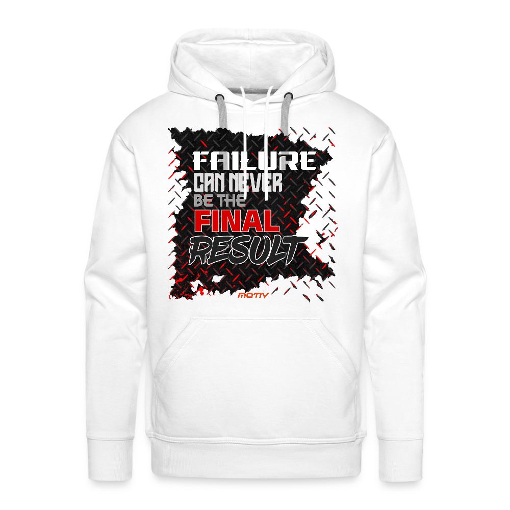 FINAL RESULT Premium Quality Hoodie - white