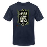 Final Result Jersey T-Shirt by Bella + Canvas - navy