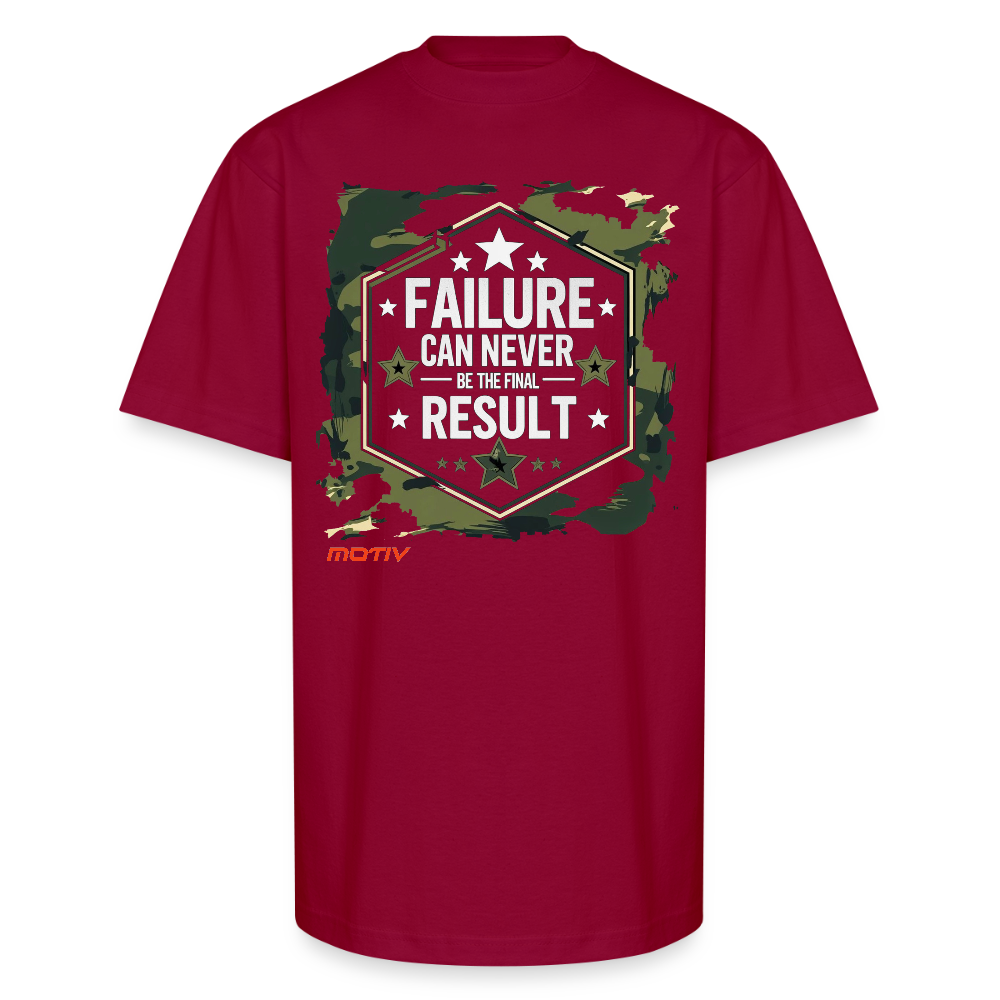 Final Result long premium quality T-Shirt - cardinal