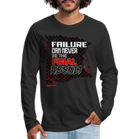 Men's FINAL RESULT Premium Long Sleeve T-Shirt - black