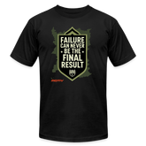 Final Result Jersey T-Shirt by Bella + Canvas - black