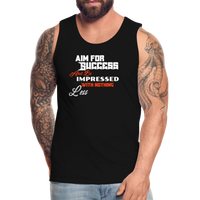 Aim For Success Men’s Premium Tank - black