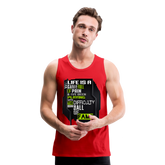 LIFE IS A GAME Men’s Premium Tank - red