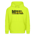Mind Muscle Connection Men's Hoodie - safety green