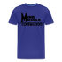 Mind Muscle Connection Men’s Premium Organic T-Shirt - royal blue