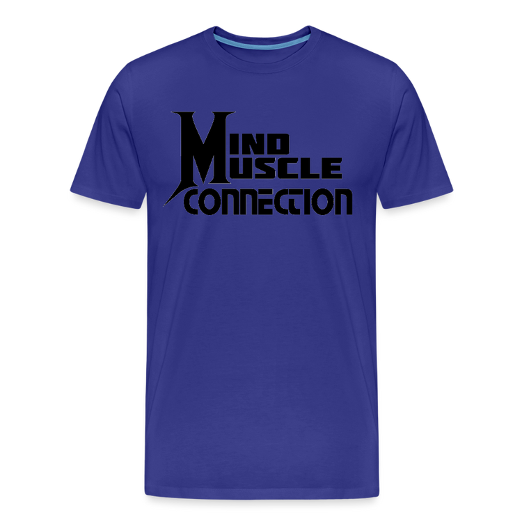 Mind Muscle Connection Men’s Premium Organic T-Shirt - royal blue