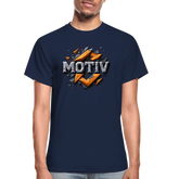 Brand Name MOTIV Ultra Cotton Adult T-Shirt - navy