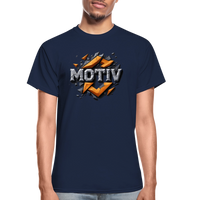 Brand Name MOTIV Ultra Cotton Adult T-Shirt - navy