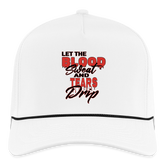 Let The Blood Sweat & Tears Drip Cap - white/black
