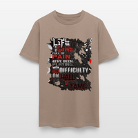 LIFE IS A GAME Men's T-Shirt | GILDAN 5000 - safari
