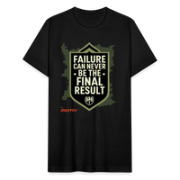 Final Result Jersey T-Shirt by Bella + Canvas - black