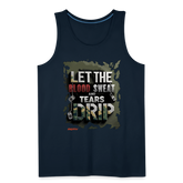 BLODD SWEAT & TEARS Men’s Premium Tank - deep navy