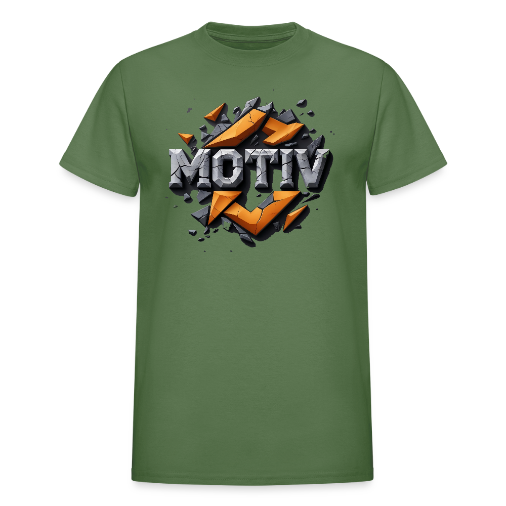 Brand Name MOTIV Ultra Cotton Adult T-Shirt - military green