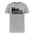 Mind Muscle Connection Men’s Premium Organic T-Shirt - heather gray