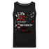 LIFE IS A GAME Men’s Premium Tank - black